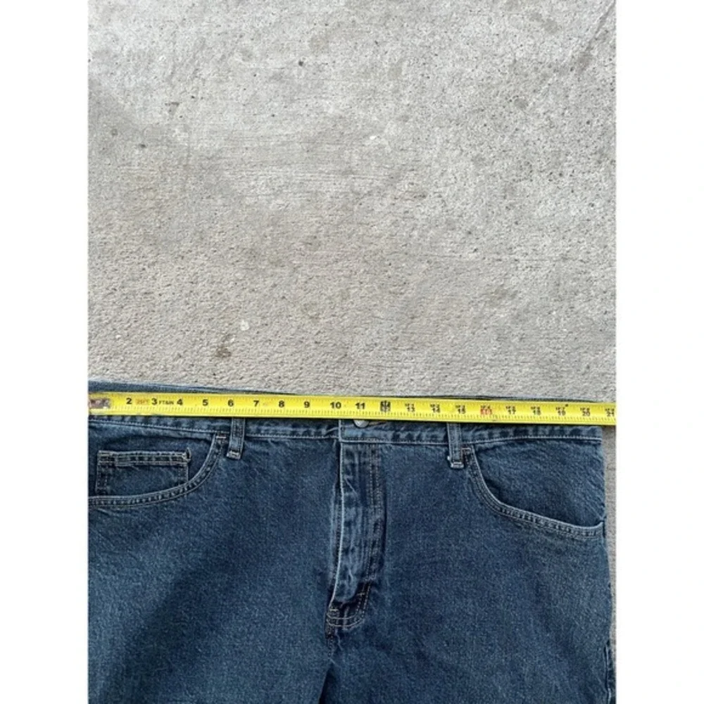 Lee Dungarees Jeans Mens 38x30 Blue Straight Fit Denim Classic Five Pocket South